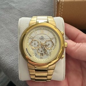 Philip Stein gold watch